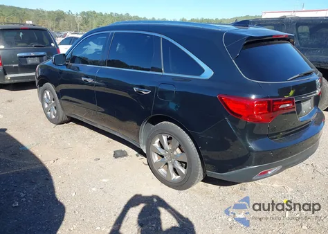 2016 Acura Mdx Advance Entertainment Packages/Advance Package z USA, uszkodzony, nr VIN 5FRYD4H94GB052016
